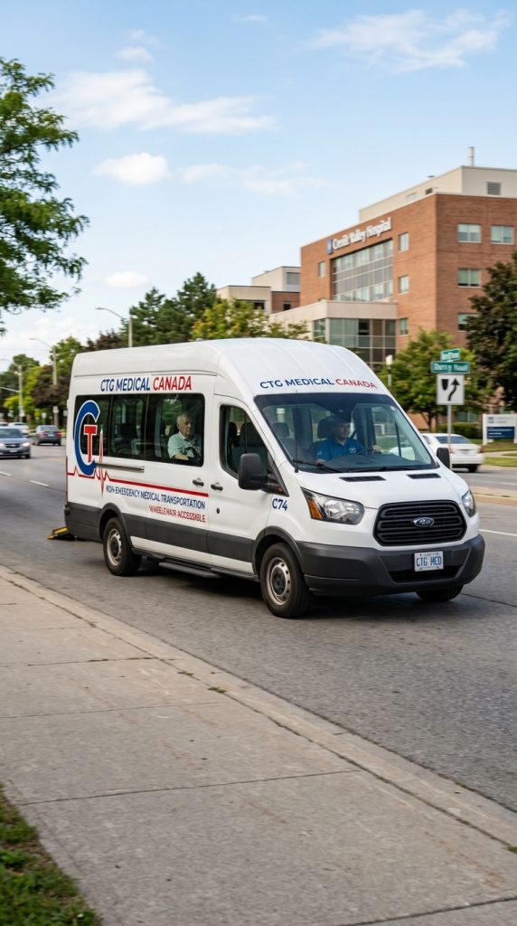 Quebec City Corridor Medical Transportation  Canada